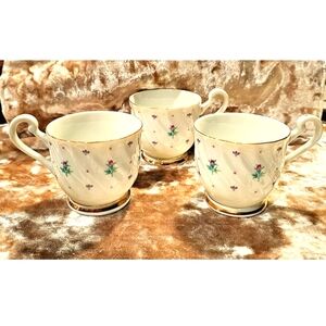 Richfield Vintage Floral Teacup Set - Set of 3
